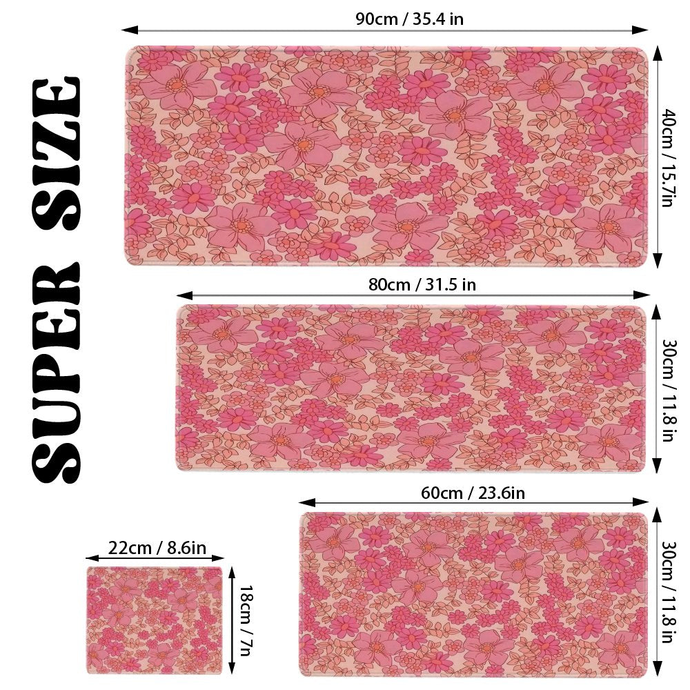 Moon Mouse Pad Desk Pad Computer Pad 2D Flat XXL XL L Super Big Large Gaming Mouse Pad, Desk Mouse Pad, Aesthetic Mouse Pad, Gaming Mouse Pad, Large Desk Mouse Pad with Anime Design, Cute Aesthetic Mouse Pad for Computer, Office, and Home Use, 2D