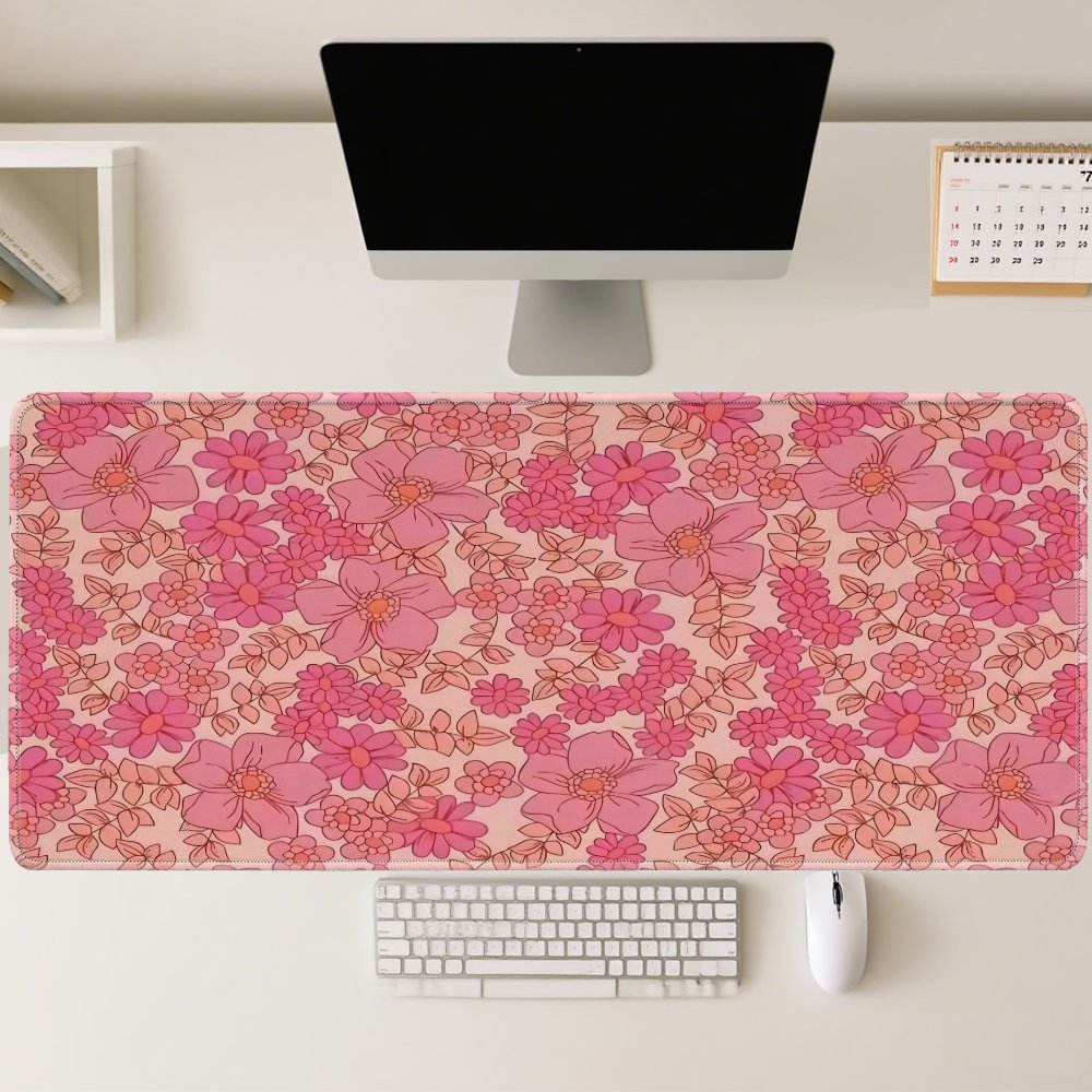 Moon Mouse Pad Desk Pad Computer Pad 2D Flat XXL XL L Super Big Large Gaming Mouse Pad, Desk Mouse Pad, Aesthetic Mouse Pad, Gaming Mouse Pad, Large Desk Mouse Pad with Anime Design, Cute Aesthetic Mouse Pad for Computer, Office, and Home Use, 2D